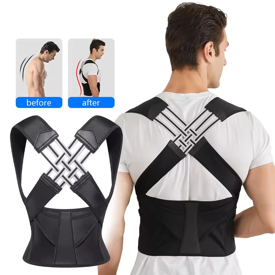 Adjustable Back Posture Corrector/ Pain Relieve Belt