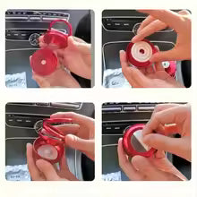 Car/Room Air Freshener- Solar Power Rotating Perfume