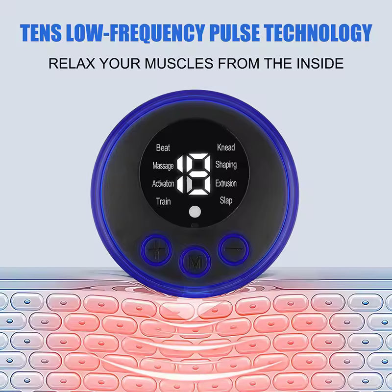 Reusable EMS Bioelectric Acupoints Massager Pad