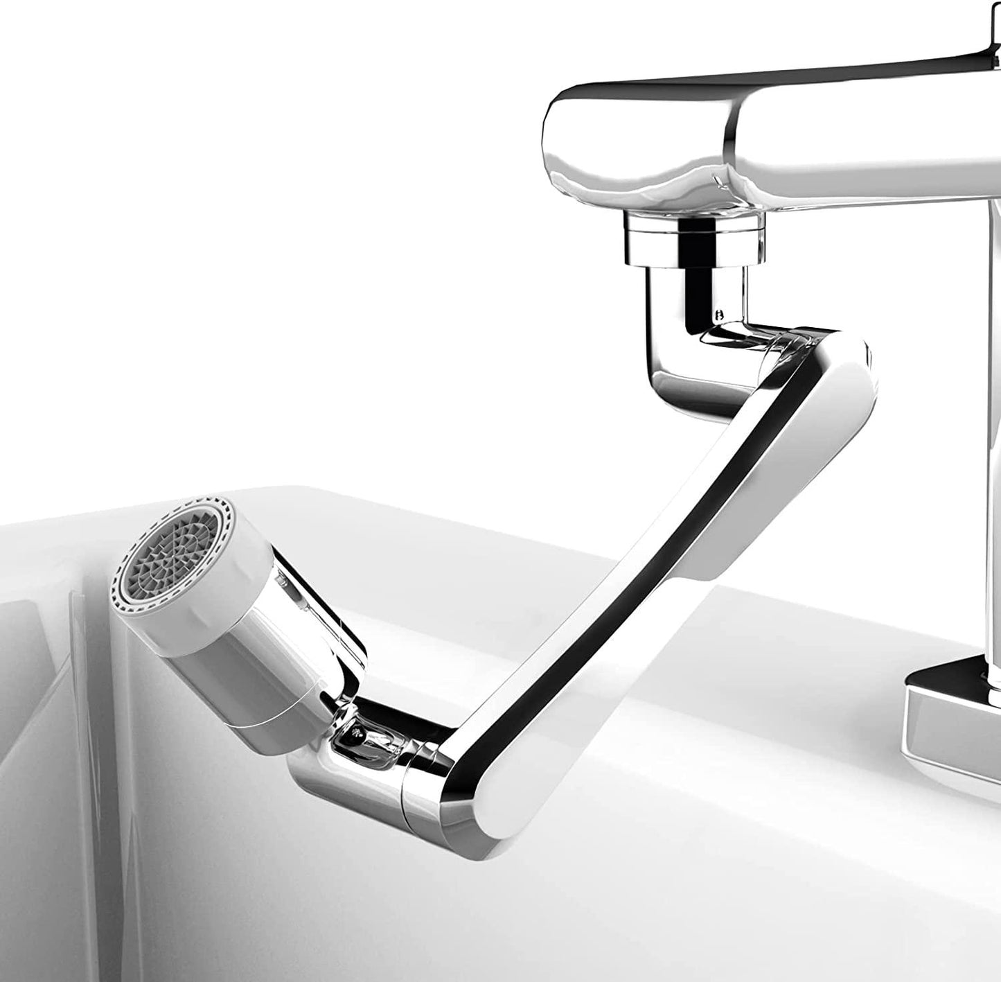 Universal Rotating Faucet Extender