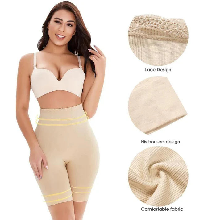 4-in-1 Slimming Shapewear – Tummy, Back, Hips & Thighs
