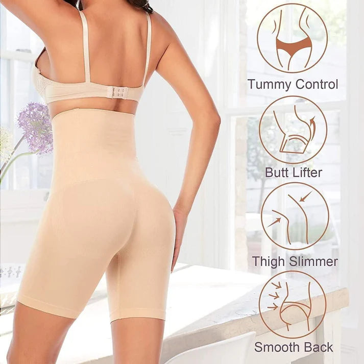 4-in-1 Slimming Shapewear – Tummy, Back, Hips & Thighs