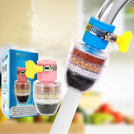 Activated Carbon Faucet Water Filter – Five Layer Tap Purifier