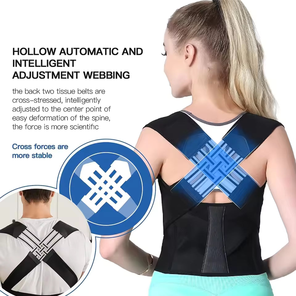 Adjustable Back Posture Corrector/ Pain Relieve Belt
